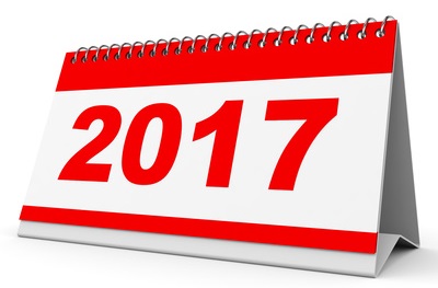 Calendar 2017.